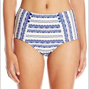 Robin Piccone French High Waisted Bikini Bottom